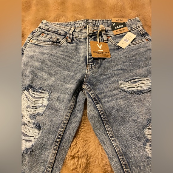 BNWT 2 pairs of Aeropostale woman’s jeans size 0 - Picture 6 of 6